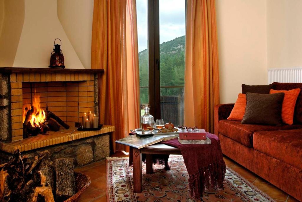 Dryas Guesthouse Polydrosos Rum bild